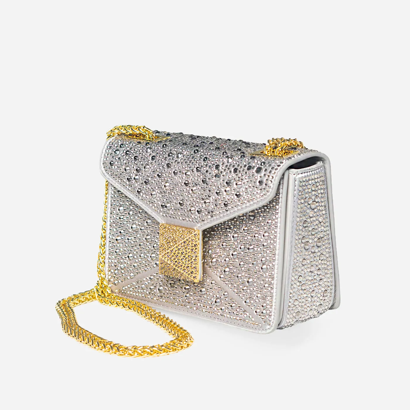 Pyrafix Rhinestone Clutch Gerald Bags