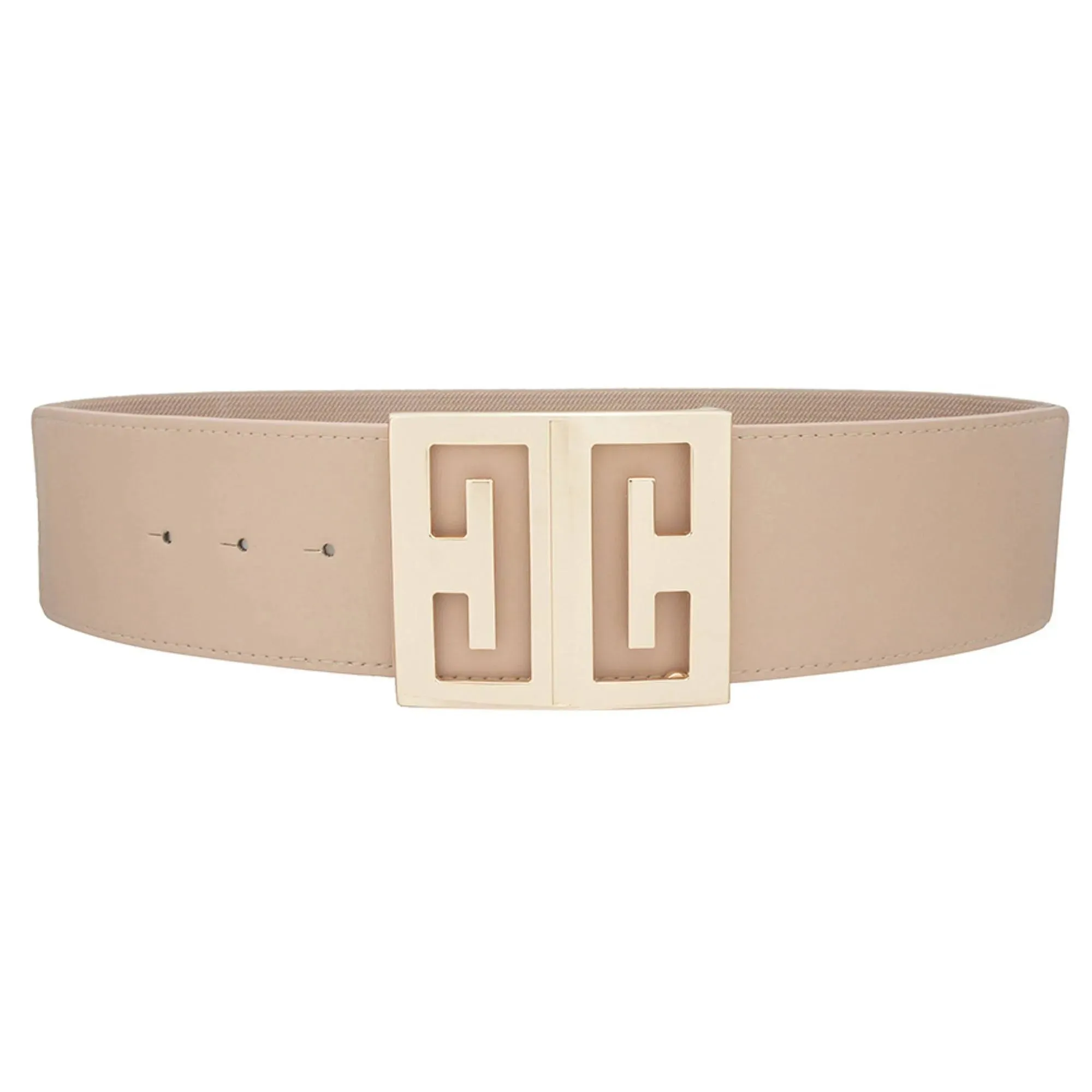 Reflective Square Buckle Fashion Belt