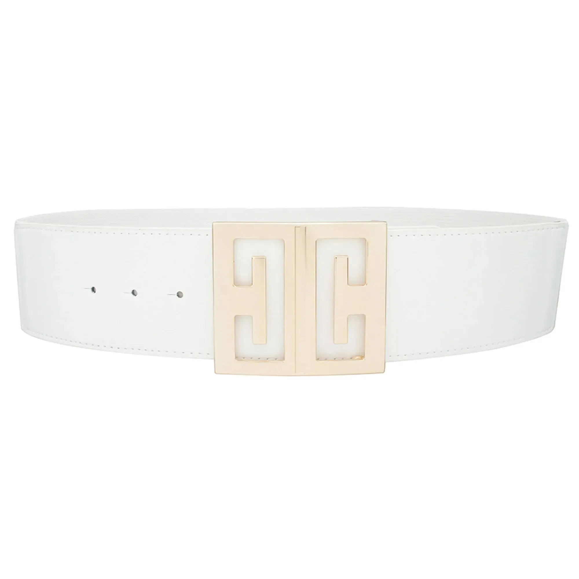 Reflective Square Buckle Fashion Belt