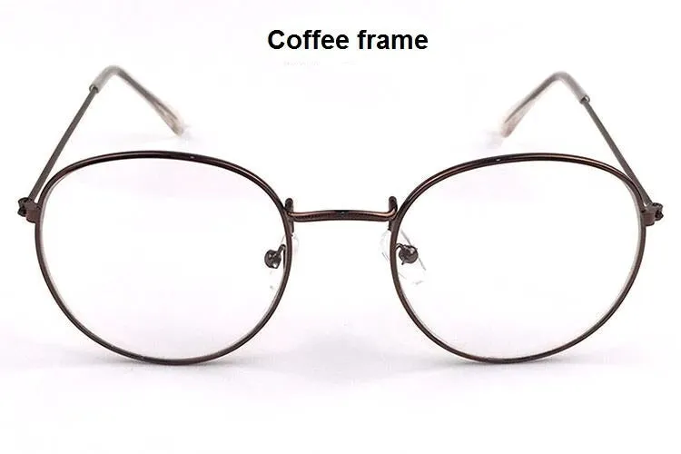 Round Shaped Retro Unisex Sunglasses with Designer Mirror Lens