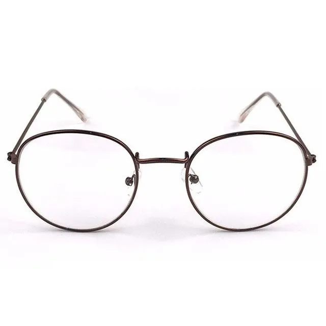Round Shaped Retro Unisex Sunglasses with Designer Mirror Lens