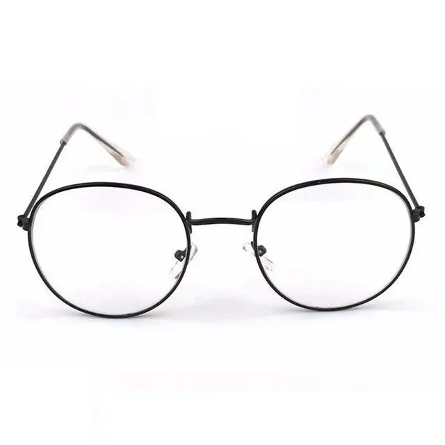 Round Shaped Retro Unisex Sunglasses with Designer Mirror Lens