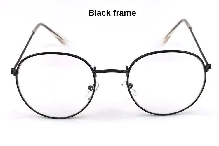 Round Shaped Retro Unisex Sunglasses with Designer Mirror Lens