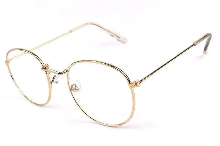Round Shaped Retro Unisex Sunglasses with Designer Mirror Lens