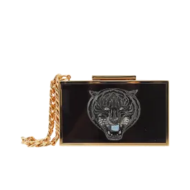 Square Panther Box Wristlet
